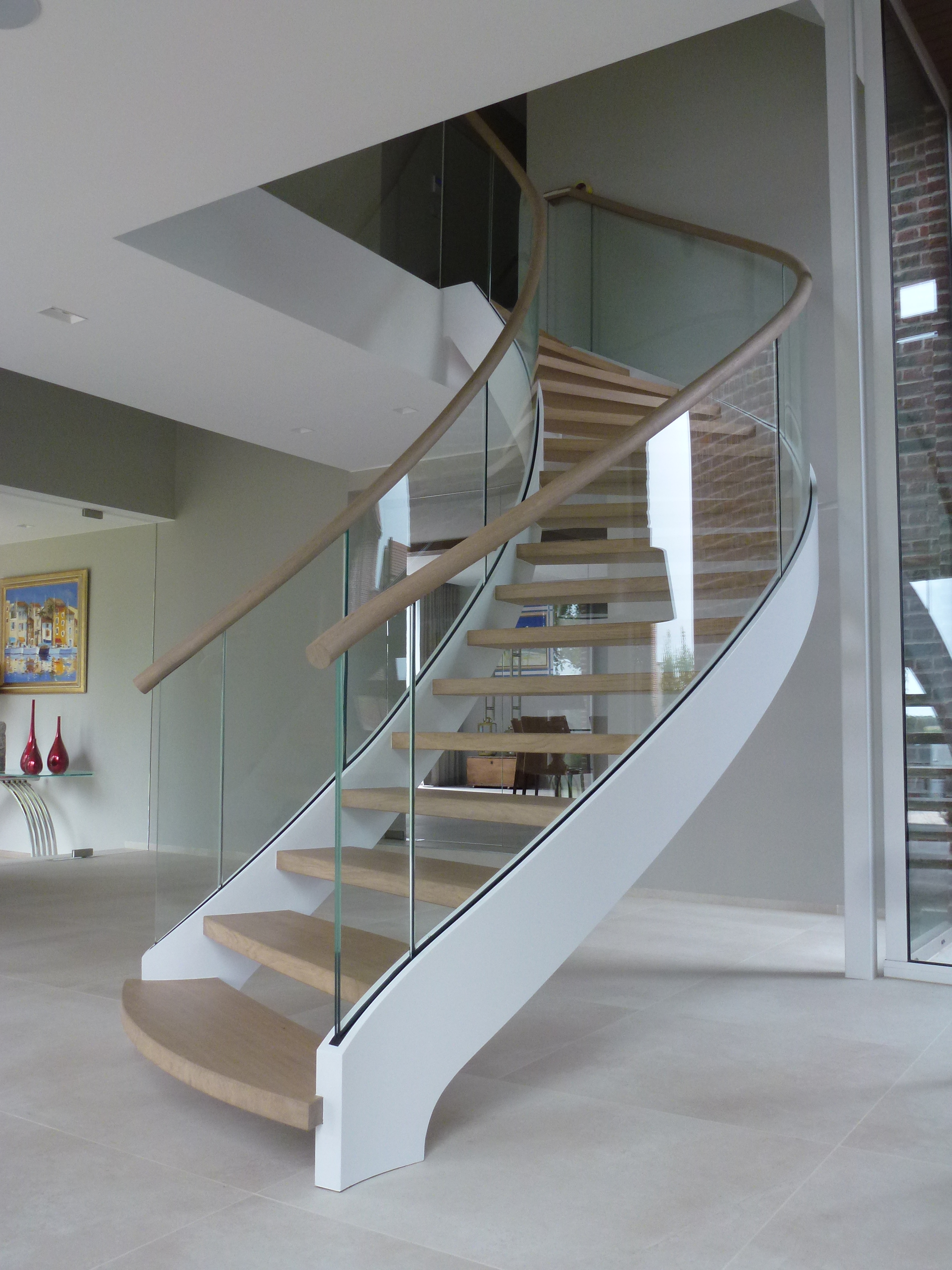 Qualiglas glazen trappen en loopglas